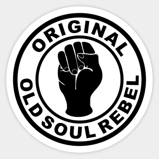 Northern soul keep the faith old soul rebel Sticker